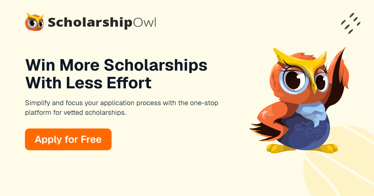 Screenshot or Official Image for scholarshipowl.com - ScholarshipOwl: The fastest path to college scholarships