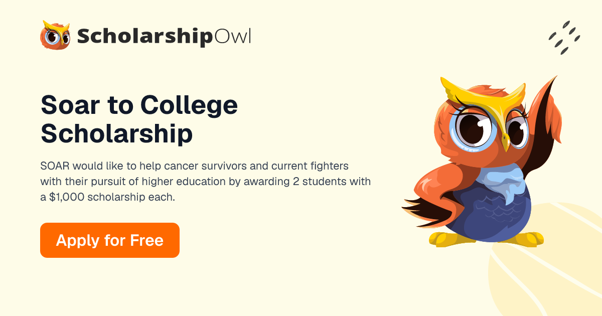 Soar to College Scholarship