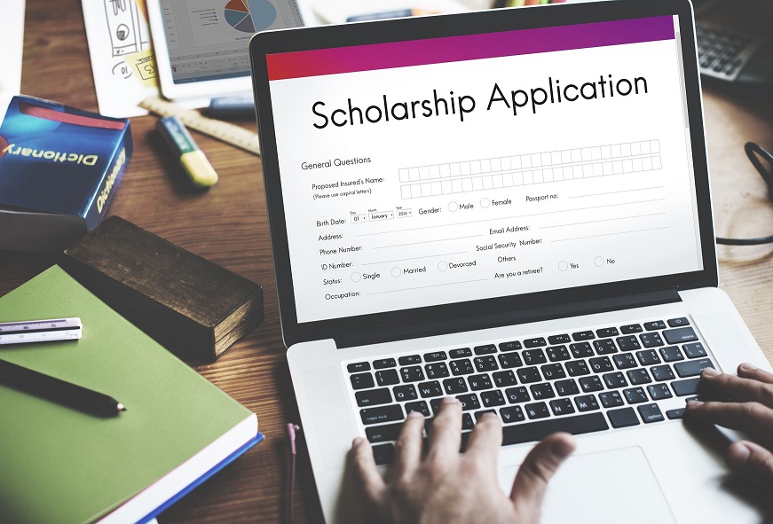 scholarship application document