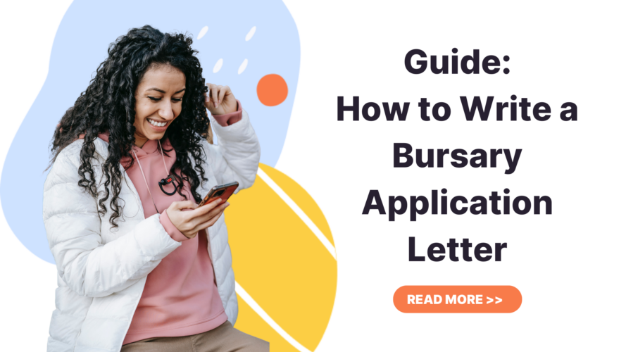 how to write an application letter for a bursary