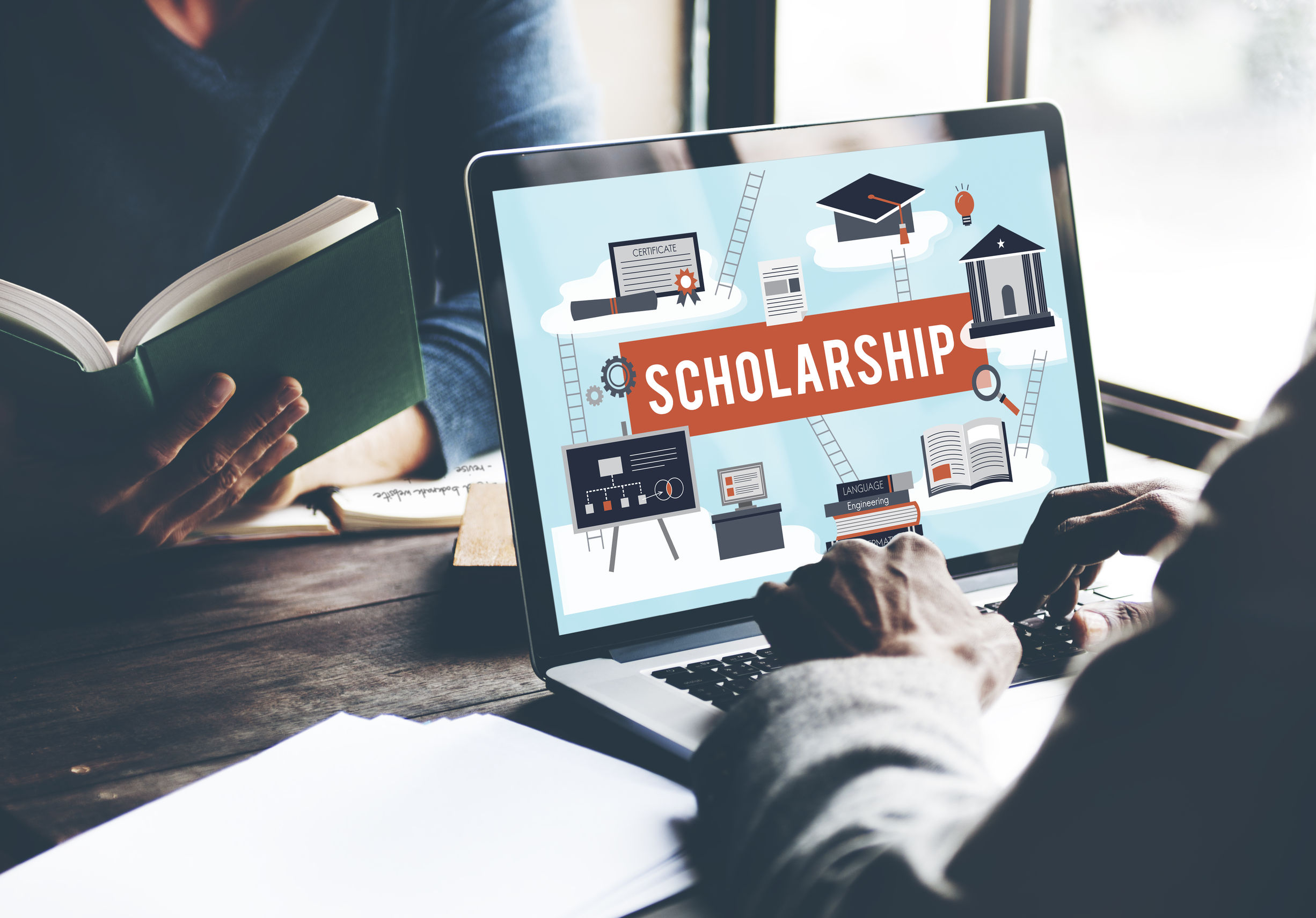 scholarship aid college education loan money concept for scholarship search sites