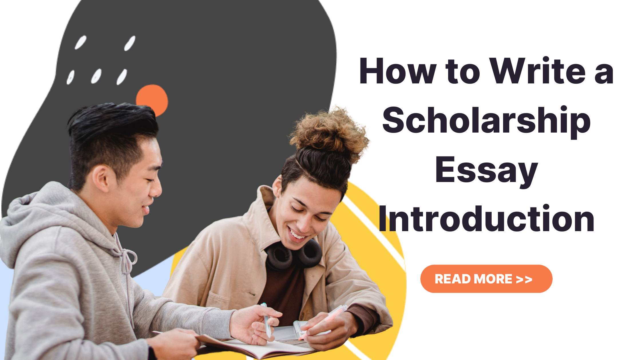 how to start an scholarship essay