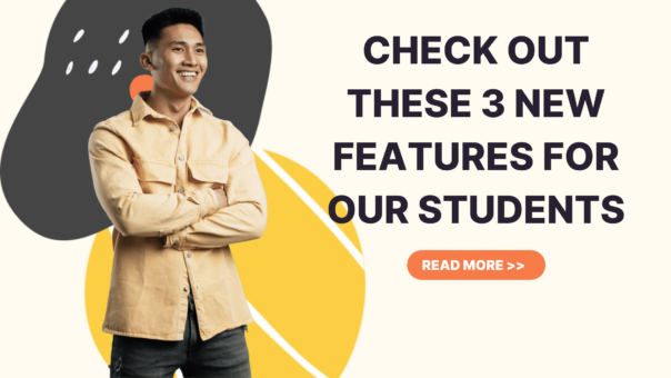 One Down, Two to Go (for): Three New Features for Our Students