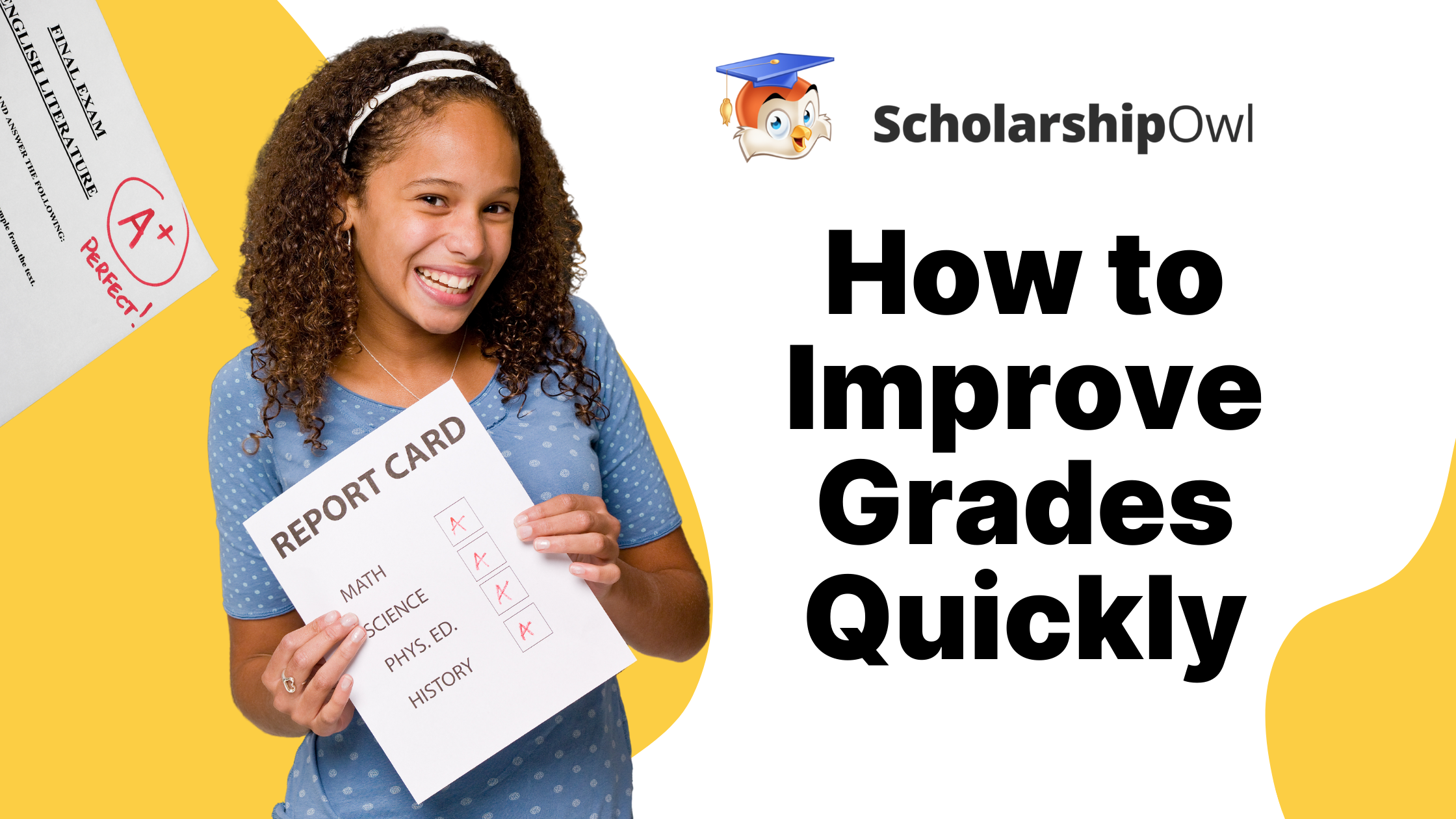 How To Improve Grades Quickly Scholarshipowl