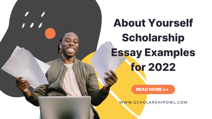 personal essay for scholarship application examples