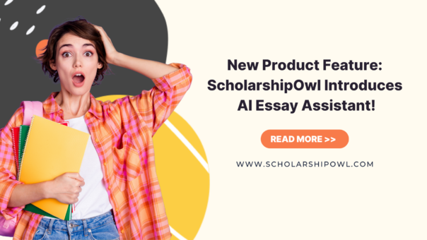 New Product Feature: ScholarshipOwl Introduces AI Essay Assistant!