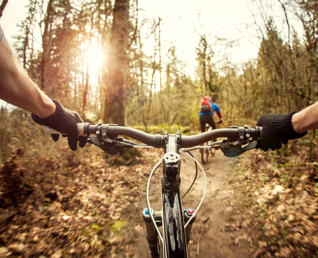 biking