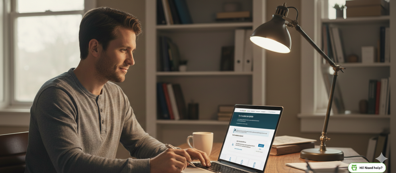 recent graduate applying for a federal debt consolidation loan