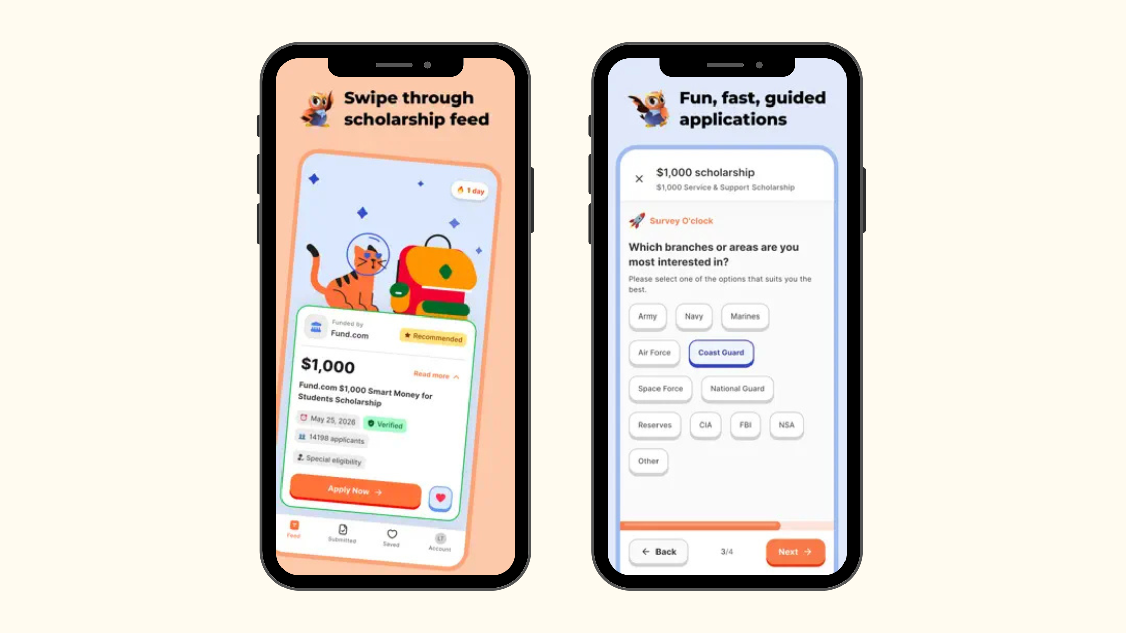 ScholarshipOwl Mobile App - Everything You Need to Know at a Glance - Screenshots