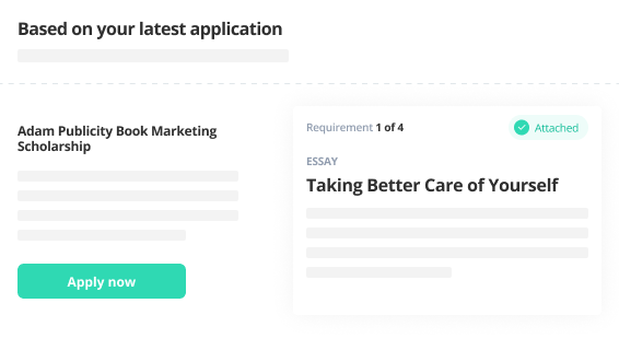 One essay, multiple personalized applications